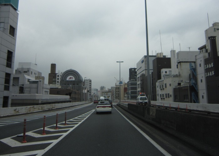 首都高速１号上野線入谷出入口〜江戸橋JCT