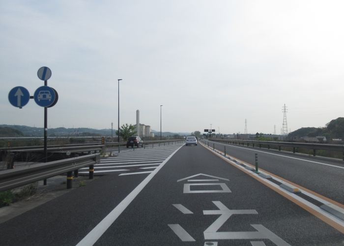 玉島笠岡道路浅口金光ic 玉島西ic