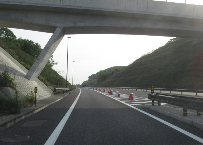 玉島笠岡道路浅口金光ic 玉島西ic