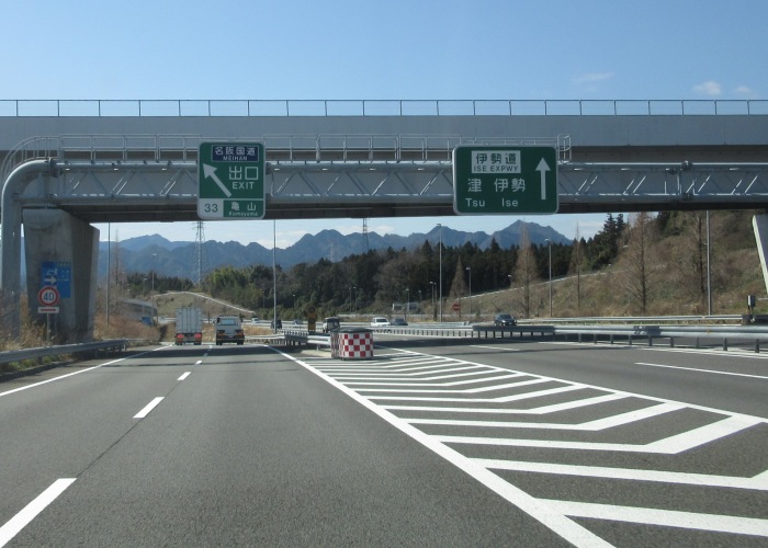 名阪国道亀山ic 五月橋ic