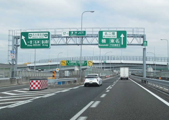 名古屋第二環状自動車道名古屋西jct 楠jct