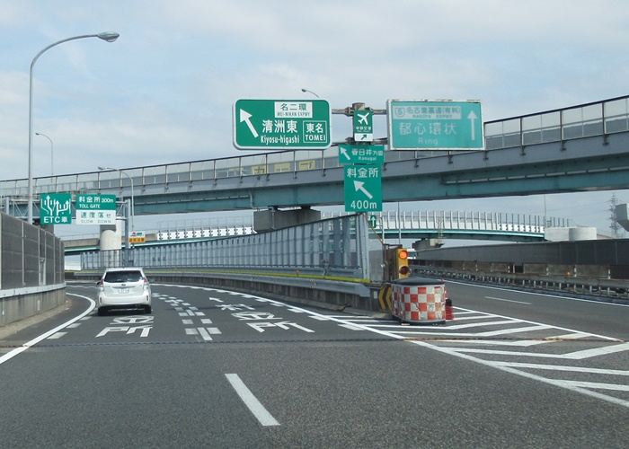 名古屋第二環状自動車道名古屋西jct 楠jct