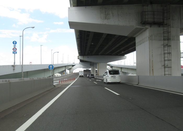 阪神高速５号湾岸線南港jct 六甲アイランド北出入口